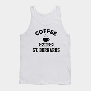 St. Bernard Dog - Coffee and St. Bernards Tank Top